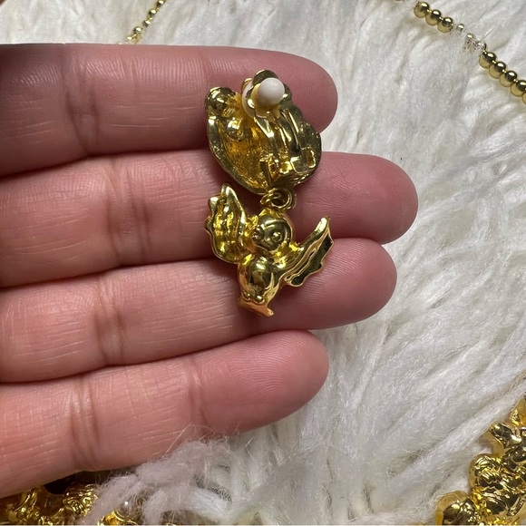 Disney Snow White jewelry set earrings and necklace NWOT - Picture 7 of 8